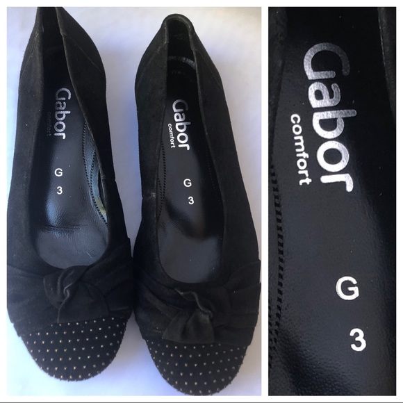 designer black flats